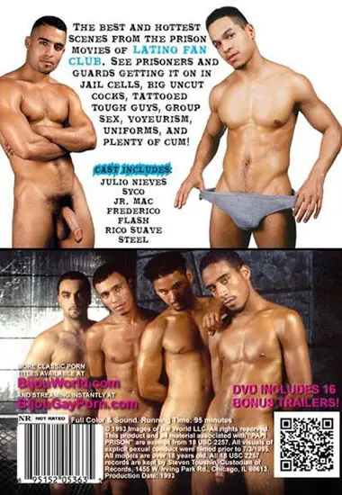 Papi Prison | BIJOU | DVD(back cover)