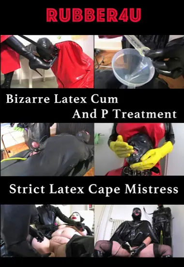 Bizarre Latex Cum and P Treatment | Unknown
