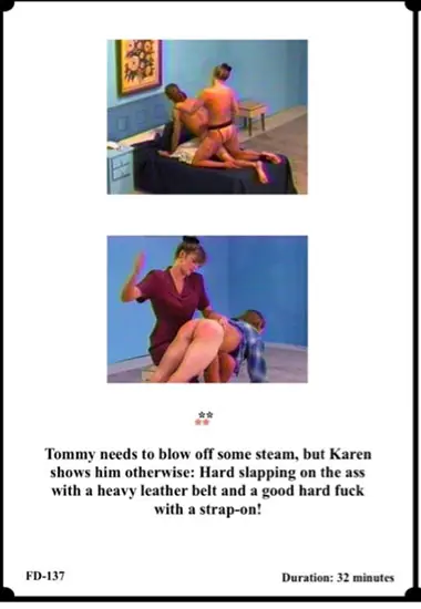 Karen Dildos Tommy(Nu West) at sexvideoall.com(back cover)