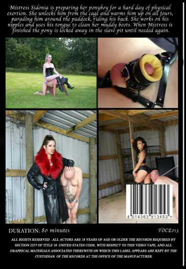 Torture Cells - Pit Pony andamp; Owned Cunt(Torture Cell)(back cover)