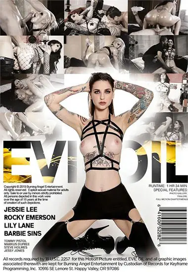 Evil Oil(Burning Angel E.) at sexvideoall.com(back cover)
