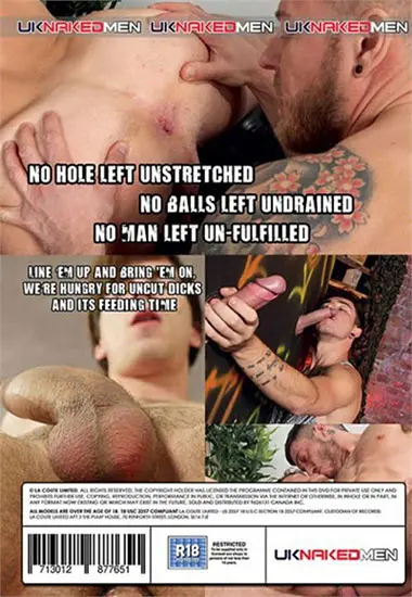 Hungry Hole Stretchers(UK NAKED MEN) at sexvideoall.com(back cover)