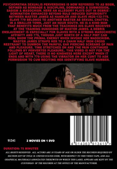 Open Armed Suffering andamp; Hot Twat Pillory(Insex)(back cover)