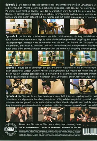 Sissy Education - Extremely Used | AMATOR | DVD(back cover)