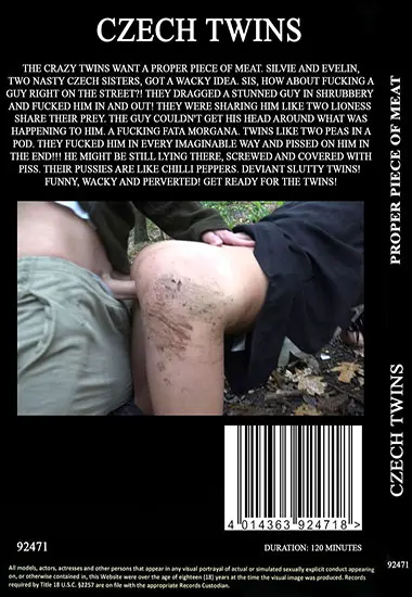 Proper Piece Of Meat | CZECH(back cover)