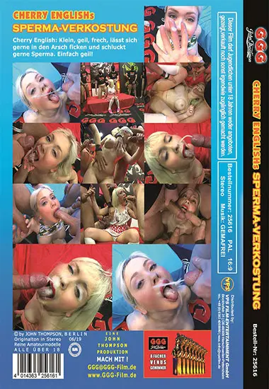 Cherry Englishs Sperma-Verkostung | GGG | DVD(back cover)