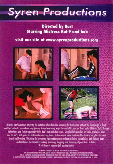 Syren Productions - Ball Busting Picknic | Unknown(back cover)