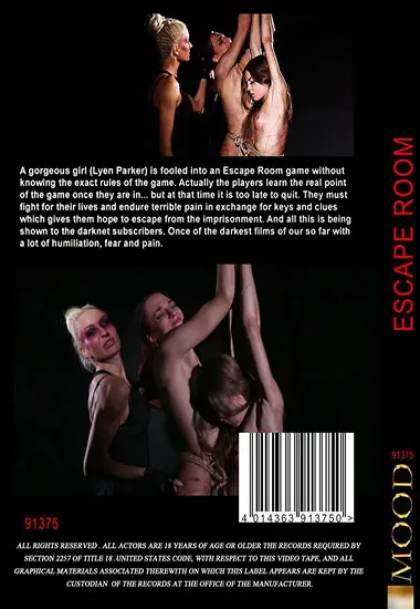 Mood - Escape Room | Belrose | DVD(back cover)