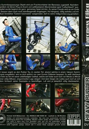 Heavy Rubber | AMATOR | DVD(back cover)