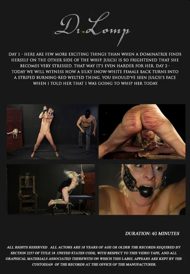 Life Under Lomps Rule | DR. LOMP(back cover)