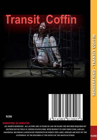 Renderfiend - Transit Coffin Episode 3 | Belrose | DVD(back cover)