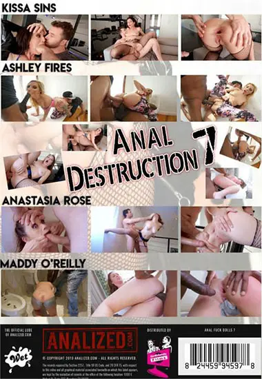 Anal Destruction 7(ANALIZED) at sexvideoall.com(back cover)