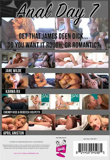 Anal Day 7(James Deen P.) at sexvideoall.com(back cover)