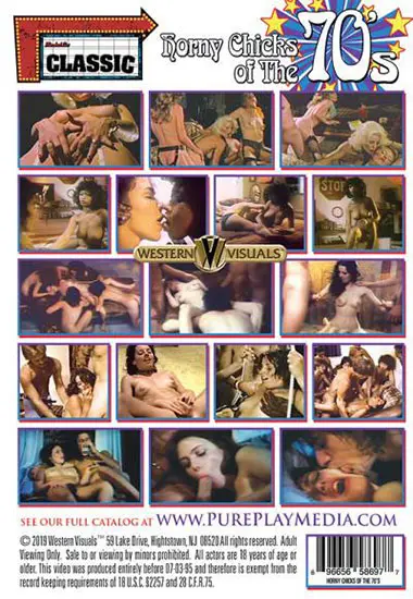 Horny Chicks Of The 70s(Western Visuals)(back cover)