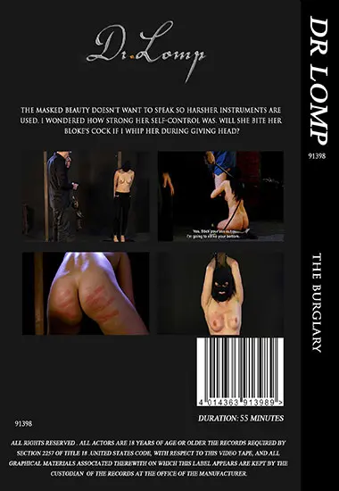 Dr. Lomp - The Burglary | Belrose | DVD(back cover)