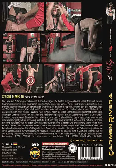 The Whip: Von Herzen Mit Schmerzen(Carmen Rivera)(back cover)