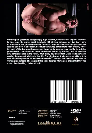 Cards of Pain 2 | ELITE PAIN(back cover)