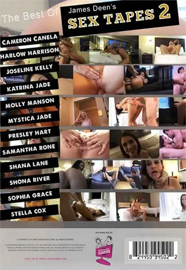 THE BEST OF JAMES DEENS SEX TAPES # 2(James Deen P.)(back cover)