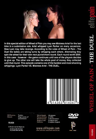 Elite Pain - Wheel Of Pain - The Duel | Belrose | DVD(back cover)