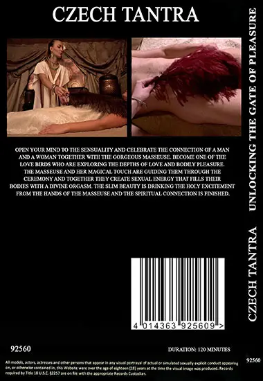 CZECH TANTRA - Unlocking The Gate Of Pleasure | CZECH(back cover)