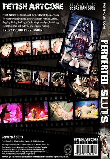 Perverted Sluts | Fetish Artcore | Download, 4K/HD, VOD(back cover)