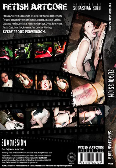 Submission | Fetish Artcore | Download, 4K/HD, VOD(back cover)