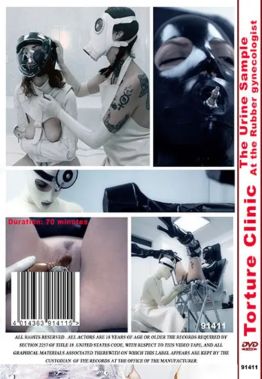 Torture Clinic - At The Rubber Gynecologist andamp; The Urine Sample | Belrose | DVD(back cover)