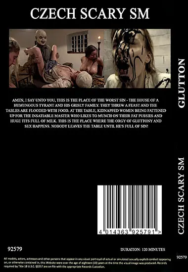 SCARY SM - Glutton | CZECH(back cover)