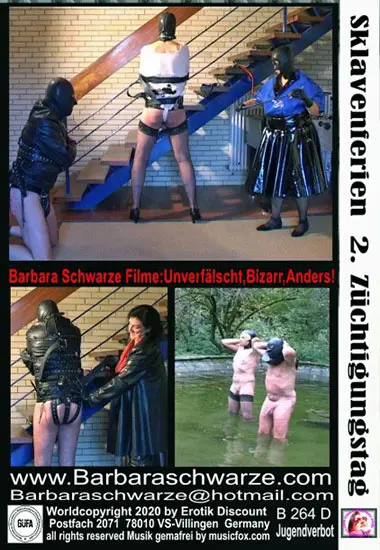 Sklavenferien 2. Zand#252;chtigungstag | Barbara Schwarze | DVD(back cover)