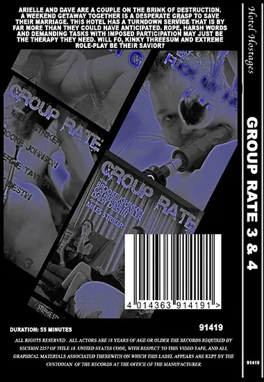 Hotel Hostages - Group Rate 3 andamp; 4 | Belrose | DVD(back cover)