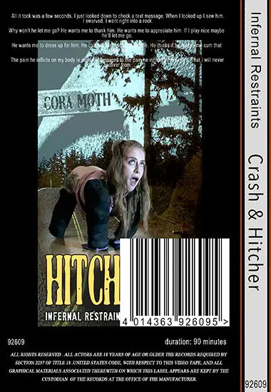 Infernal Restraints - Crash andamp; Hitcher | Belrose | DVD(back cover)