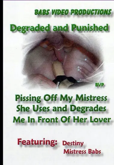 Babs Video - Degraded and Punished | Unknown