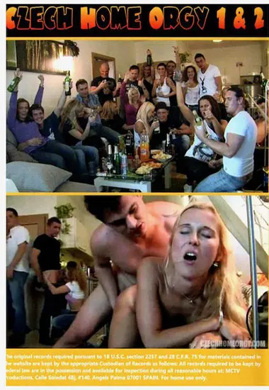 Czech Home Orgy | Czech Amateurs(back cover)
