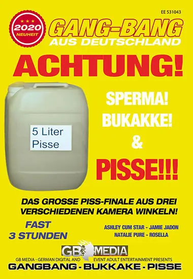 Gang-Bang aus Deutschland - Achtung! Sperma andamp; Pisse | GB MEDIA | DVD