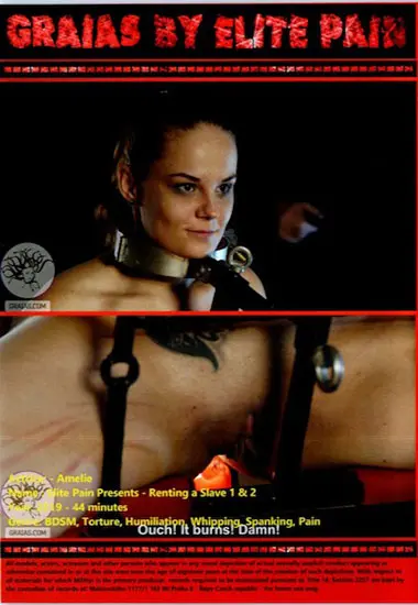 Graias Renting a Slave | ELITE PAIN(back cover)