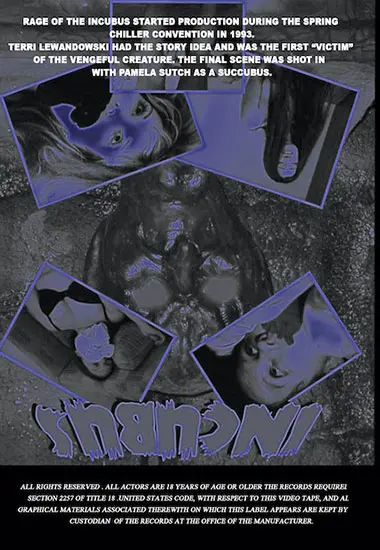 Wave Films - Rage of the Incubus | Unknown(back cover)