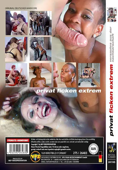 Privat Ficken Extrem, Versautes Aus Der Nachbarschaft | MJP | DVD(back cover)