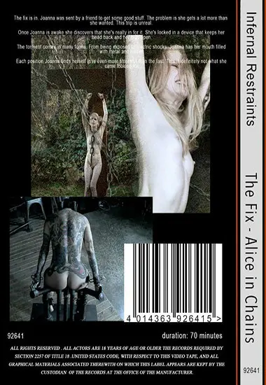 Infernal Restraints - The Fix and Alice In Chains(Belrose)(back cover)