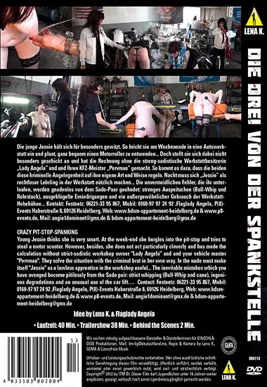 Die Drei Von Der Spankstelle | LENA K. | DVD(back cover)