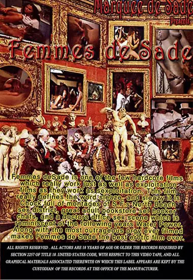 Historic Erotica - Femmes De Sade | Unknown(back cover)