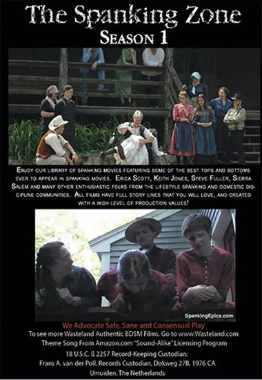 Wasteland Studio - The Spanking Zone Season 1 | Unknown(back cover)