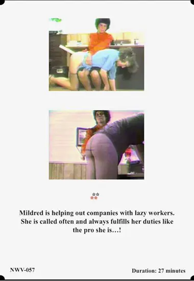 Mildred Scott Company Disciplinarian(Nu West)(back cover)