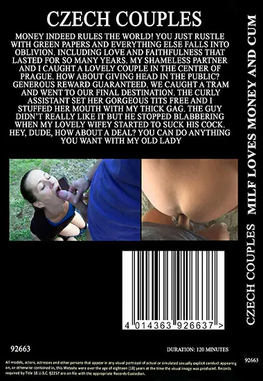 MILF Loves Money And Cum | CZECH(back cover)
