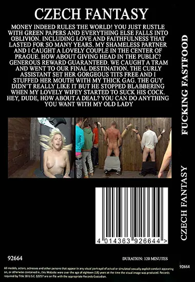 Fucking Fastfood | CZECH(back cover)