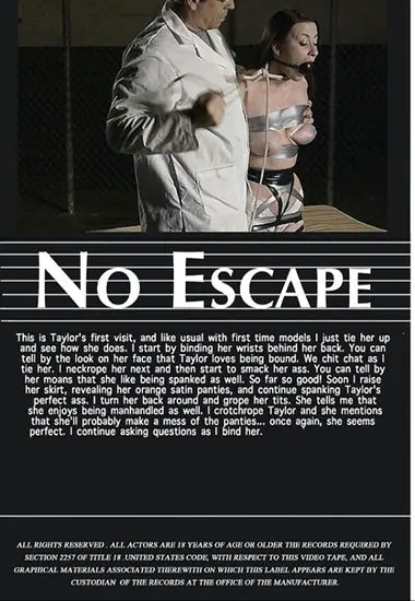 No Escape - Tight Hogtaping | Unknown(back cover)