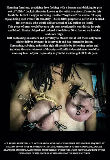Filth Slavemeat | BRUTAL MASTER(back cover)