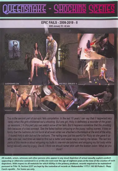 Queensnake - Shocking Scenes 46 | Unknown(back cover)