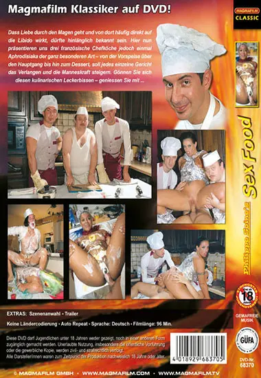 Sex Food | Magmafilm | DVD(back cover)