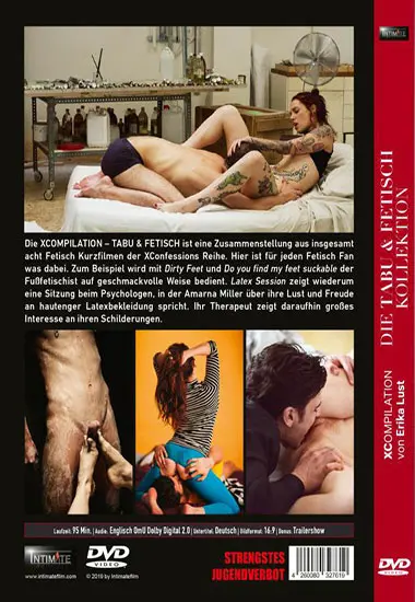 DIE TABU andamp; FETISCH KOLLEKTION (COMPILATI ON) | Erika Lust | DVD(back cover)