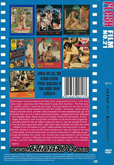Flesh Film No. 21 | Belrose | DVD(back cover)